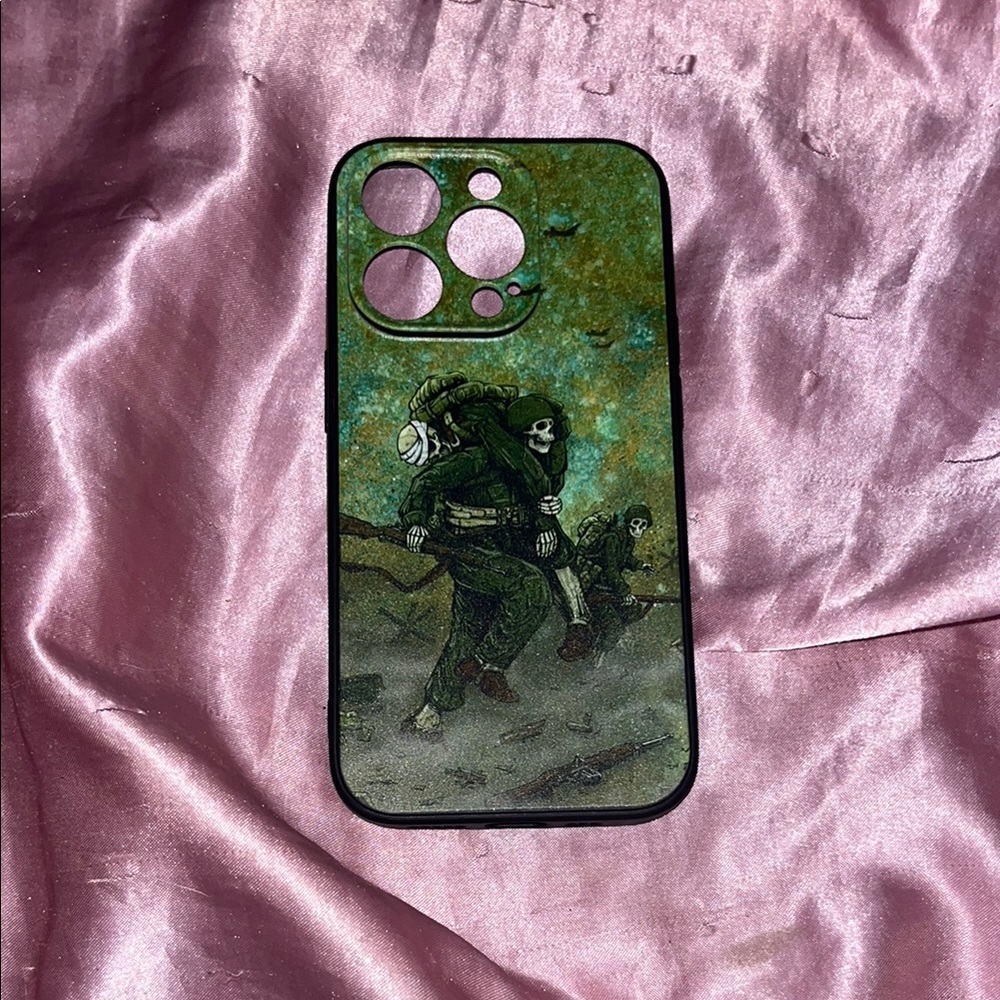 Artistic Green Phone Case